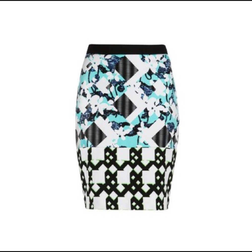 Peter Pilotto X Target Knee Length Print Skirt